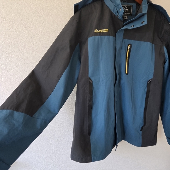 MagcoMsen Windproof Water Resistant Outdoor Jacket 5 Pockets for Hiking size 2XL - Picture 7 of 16